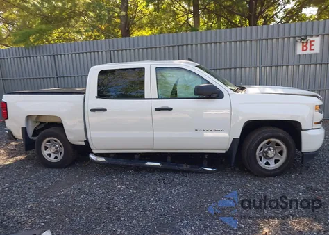 2018 Chevrolet Silverado C1500 Custom z USA, uszkodzony, nr VIN 3GCPCPEH2JG170306